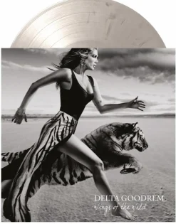Delta Goodrem - Wings of the Wild LP Vinyl Record (White & Black Marbled Vinyl)