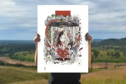 Demon Days - The Yashida Saga Fine Art Print by Peach Momoko