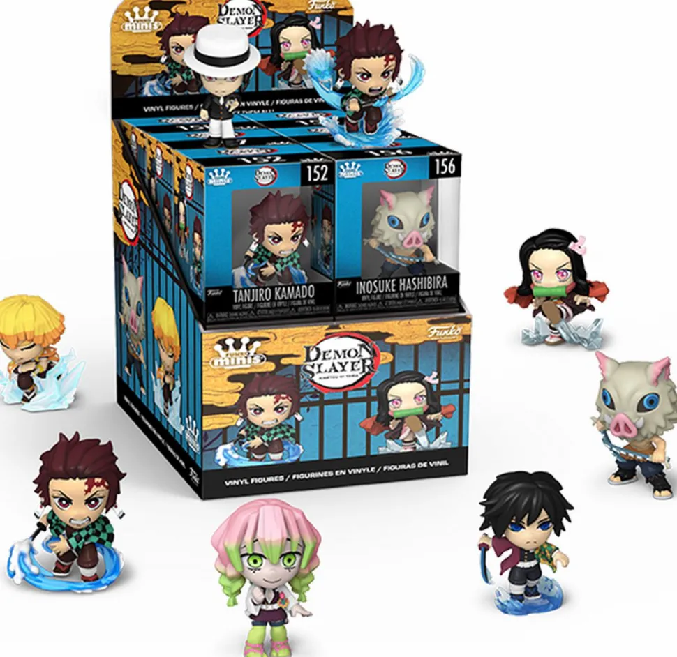 Demon Slayer - 3" Scale Mini Vinyl Figure (Display of 8)
