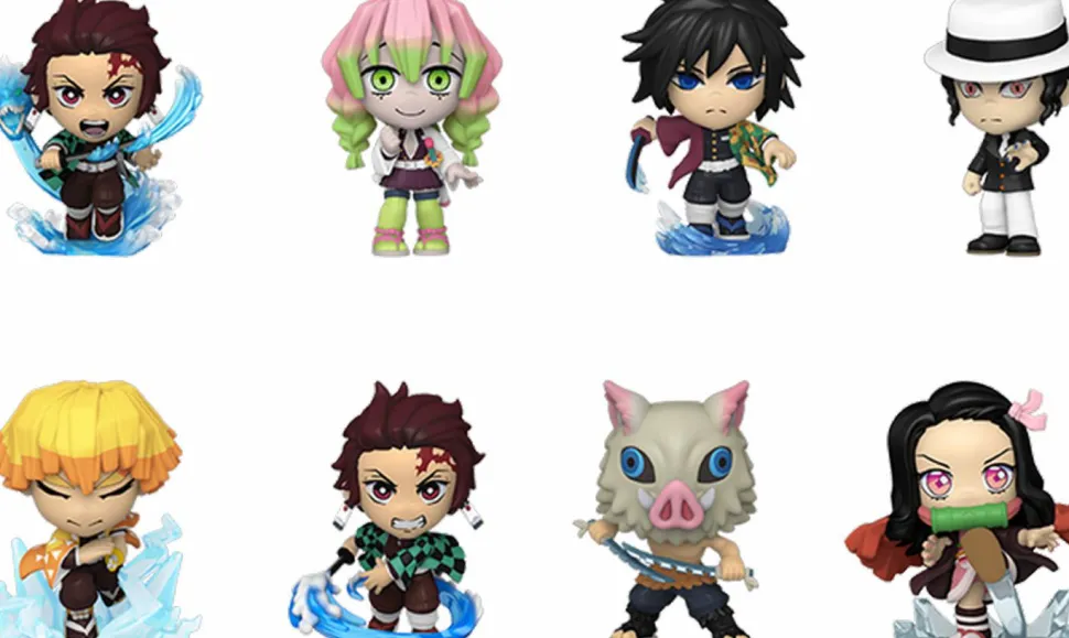 Demon Slayer - 3" Scale Mini Vinyl Figure (Display of 8)