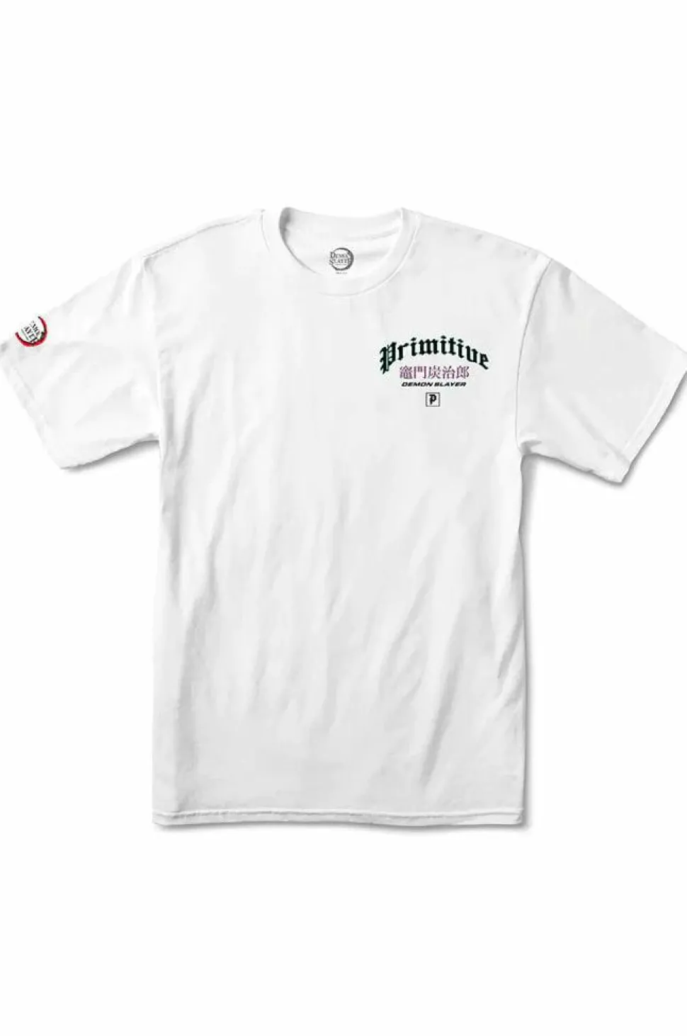 Demon Slayer - Demon Slayer x Primitive Tanjiro vs. Rui White T-Shirt