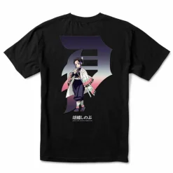 Demon Slayer - Demon Slayer x Primitive Shinobu Kocho Dirty P Black T-Shirt