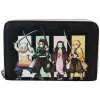 Demon Slayer - Heroes Group 4" Faux Leather Zip-Around Wallet