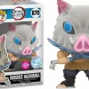 Demon Slayer - Inosuke Hashibira with Blades Crossed Flocked Pop! Vinyl Figure