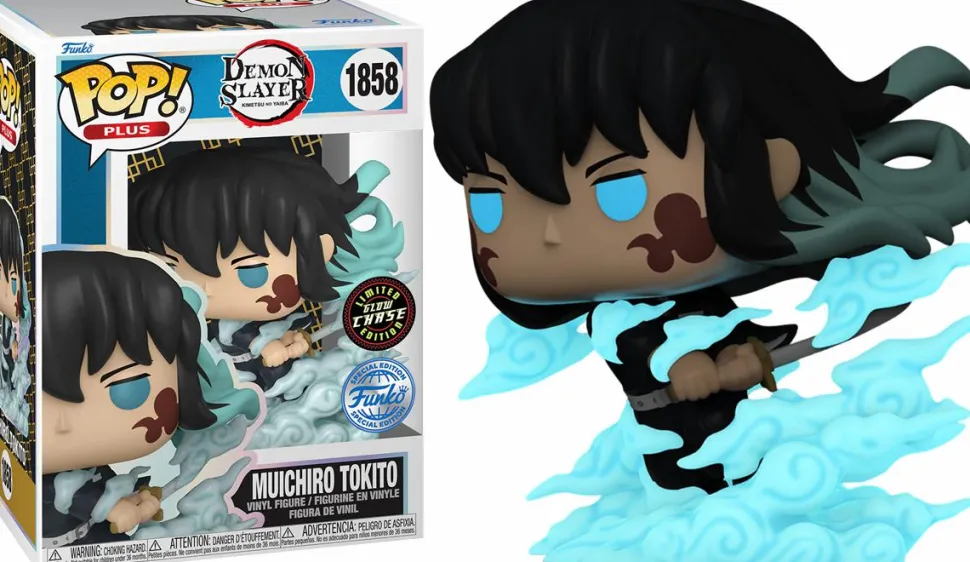 Demon Slayer - Muichiro Tokito (Mist Breathing) Mystery Box (Includes Muichiro & 3 Exclusive Pop! Vinyl Figures)