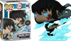 Demon Slayer - Muichiro Tokito (Mist Breathing) Pop! Plus Vinyl Figure in Acrylic Pop! Protector (Popcultcha Exclusive)