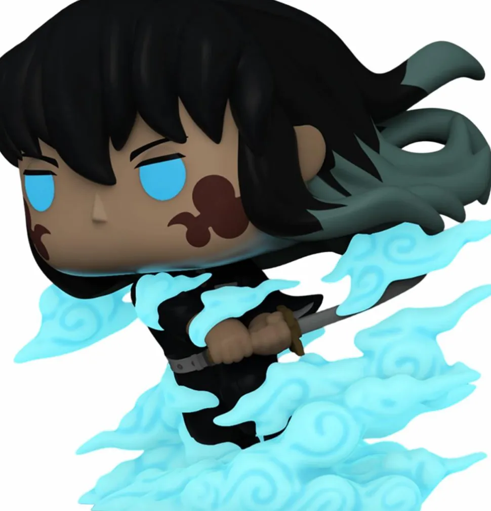 Demon Slayer - Muichiro Tokito (Mist Breathing) Pop! Plus Vinyl Figure in Acrylic Pop! Protector (Popcultcha Exclusive)