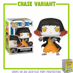 Demon Slayer - Susamaru Pop! Vinyl Figure in Acrylic Pop! Protector (Chase Variant)