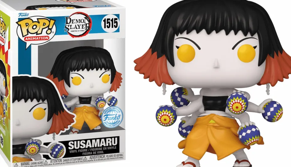 Demon Slayer - Susamaru with Temari Balls Pop! Vinyl Figure (Popcultcha Exclusive)