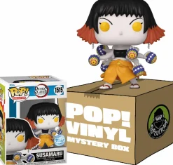 Demon Slayer - Susamaru with Temari Balls Mystery Box (Includes Susamaru & 5 Mystery Pop! Vinyl Figures)