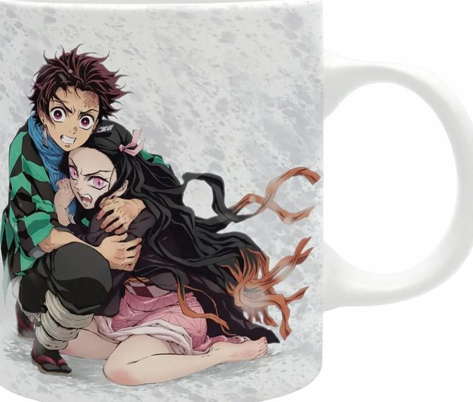 Demon Slayer - Tanjiro and Nezuko Snow Ceramic Mug