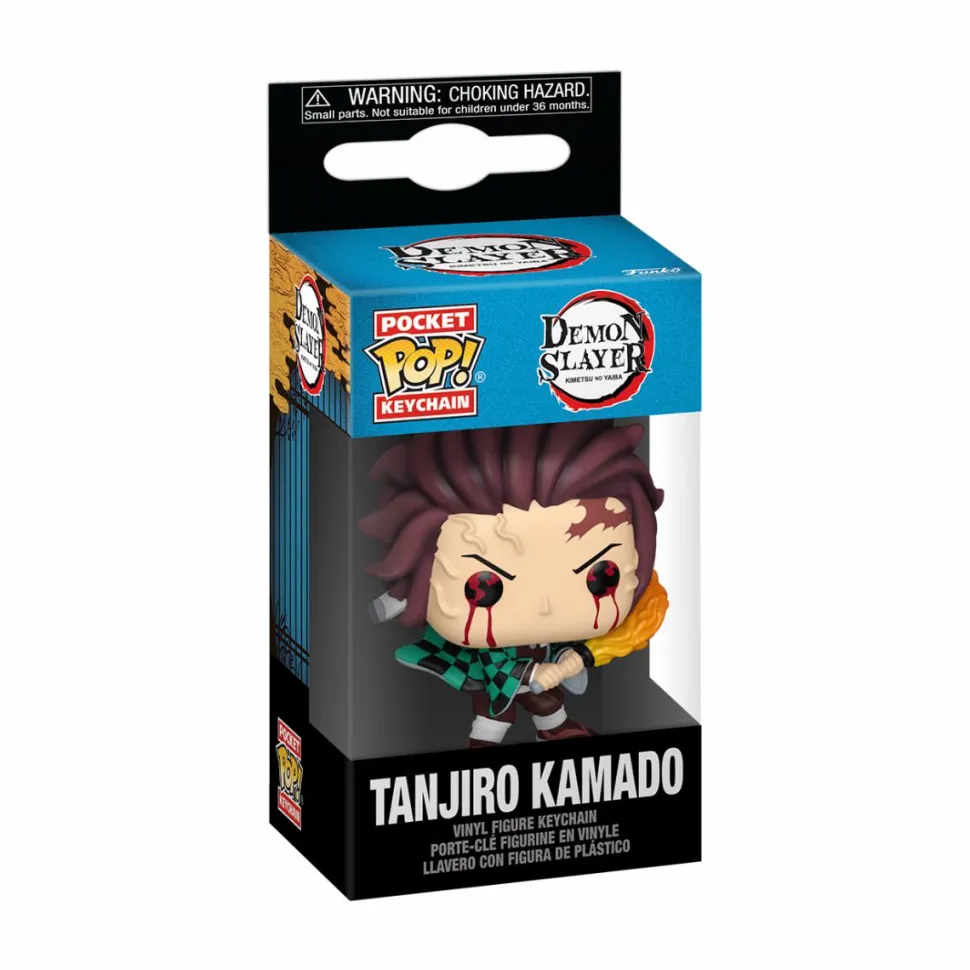 Demon Slayer - Tanjiro Kamado (Sun Breathing) Pop! Pocket Keychain