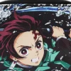 Demon Slayer - Tanjiro Kamado 5" Faux Leather Zip-Around Wallet