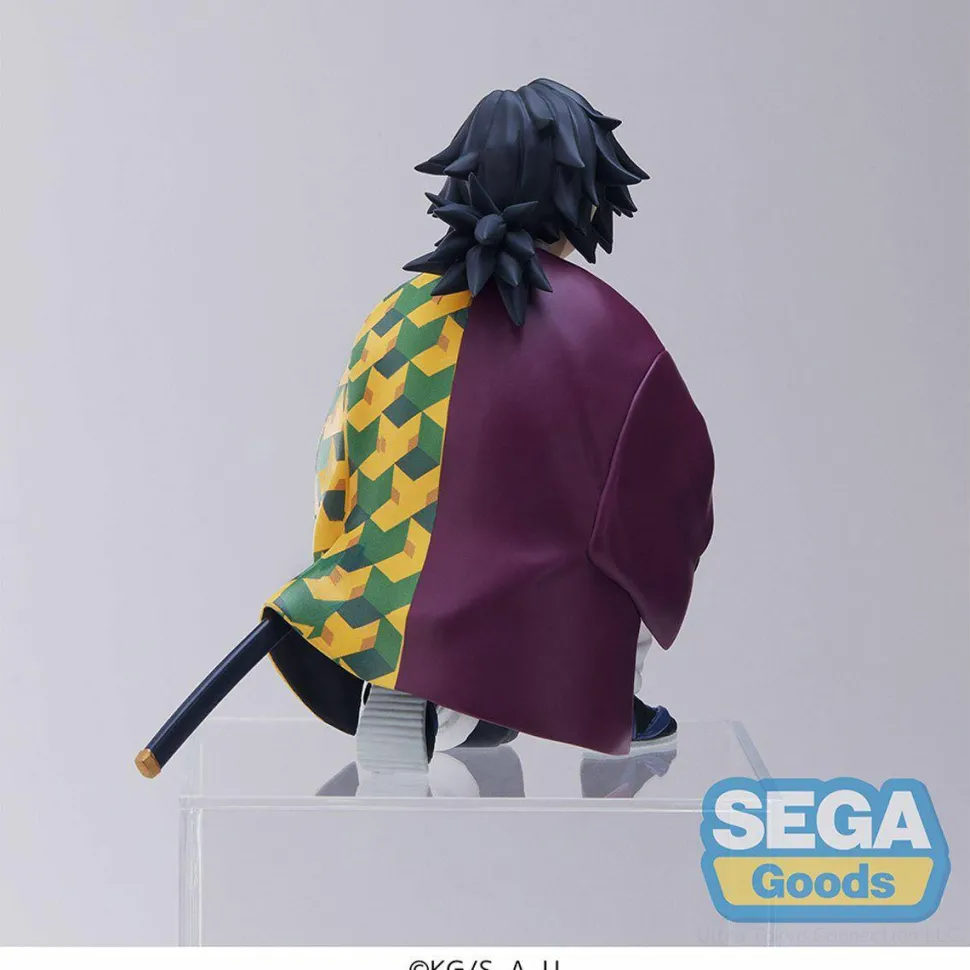 Demon Slayer - Tomioka Hashira (Hashira Meeting) Premium Perching 4” PVC Statue