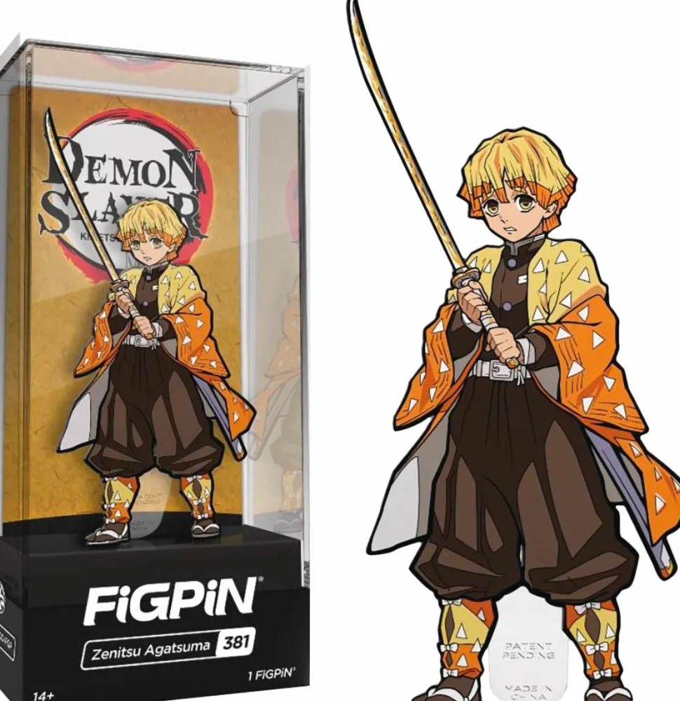Demon Slayer - Zenitsu Agatsuma FigPin Enamel Pin