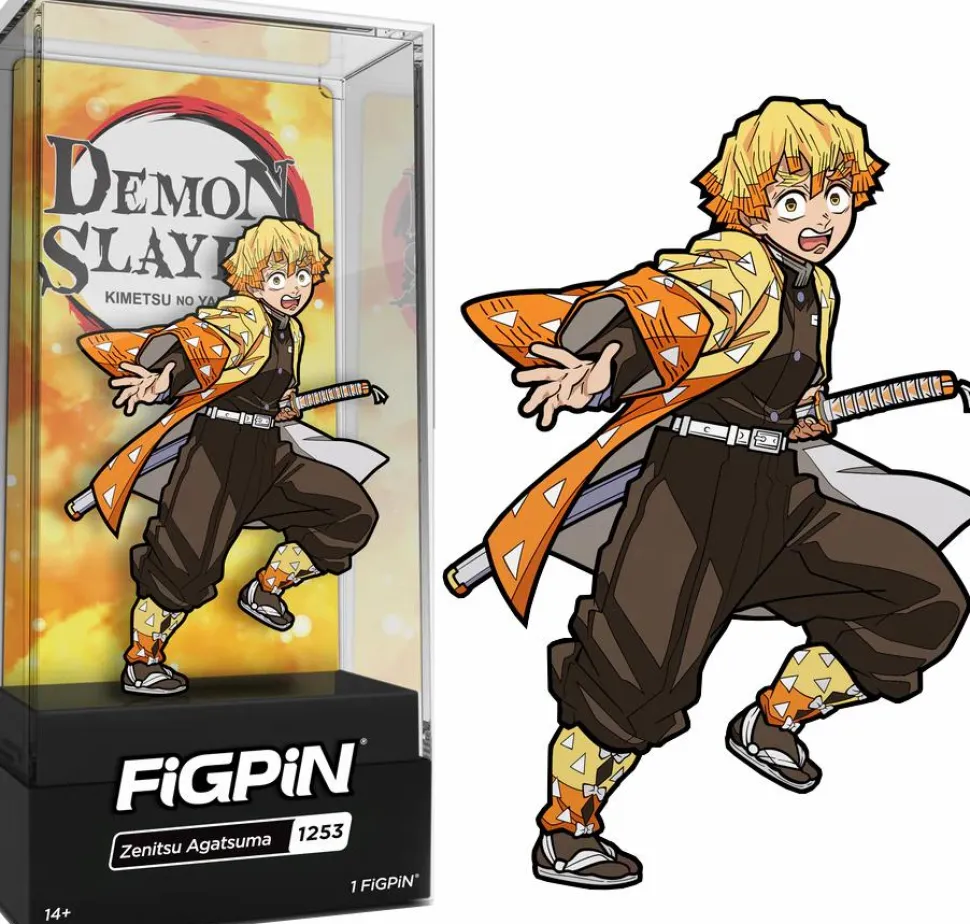 Demon Slayer - Zenitsu Agatsuma FiGPiN Enamel Pin