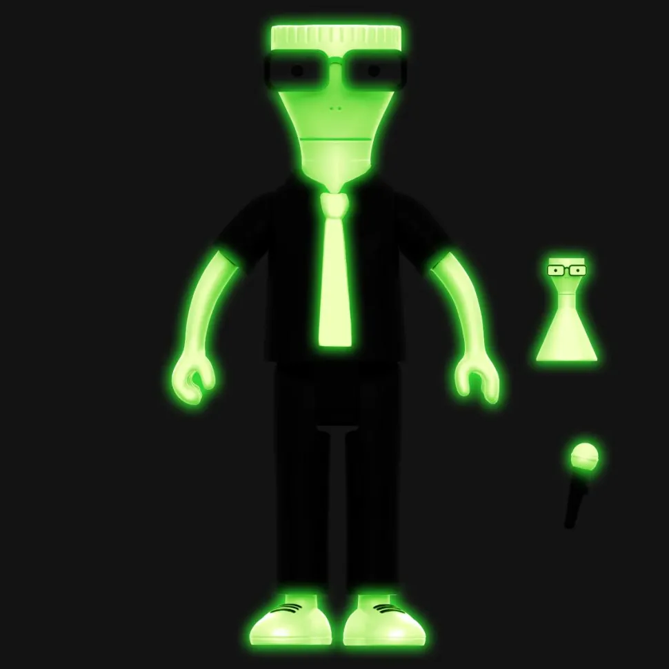 Descendents - Hypercaffium Spazzinate Milo Glow In The Dark ReAction 3.75" Action Figure