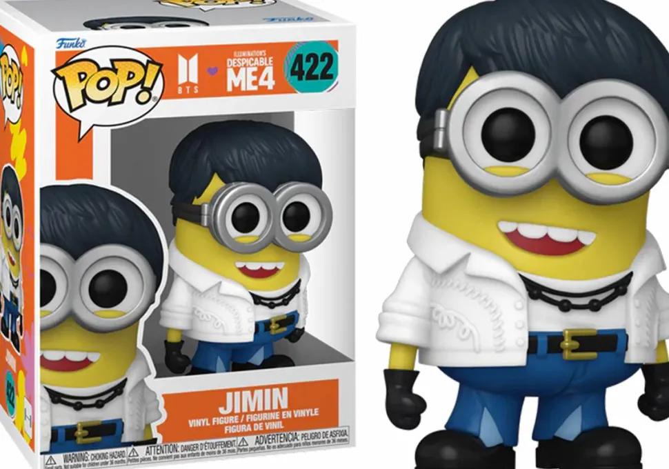 Despicable Me 4 x BTS - BTS ARMY Pop! Vinyl Bundle (Set of 7)