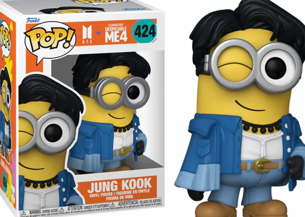 Despicable Me 4 x BTS - BTS ARMY Pop! Vinyl Bundle (Set of 7)
