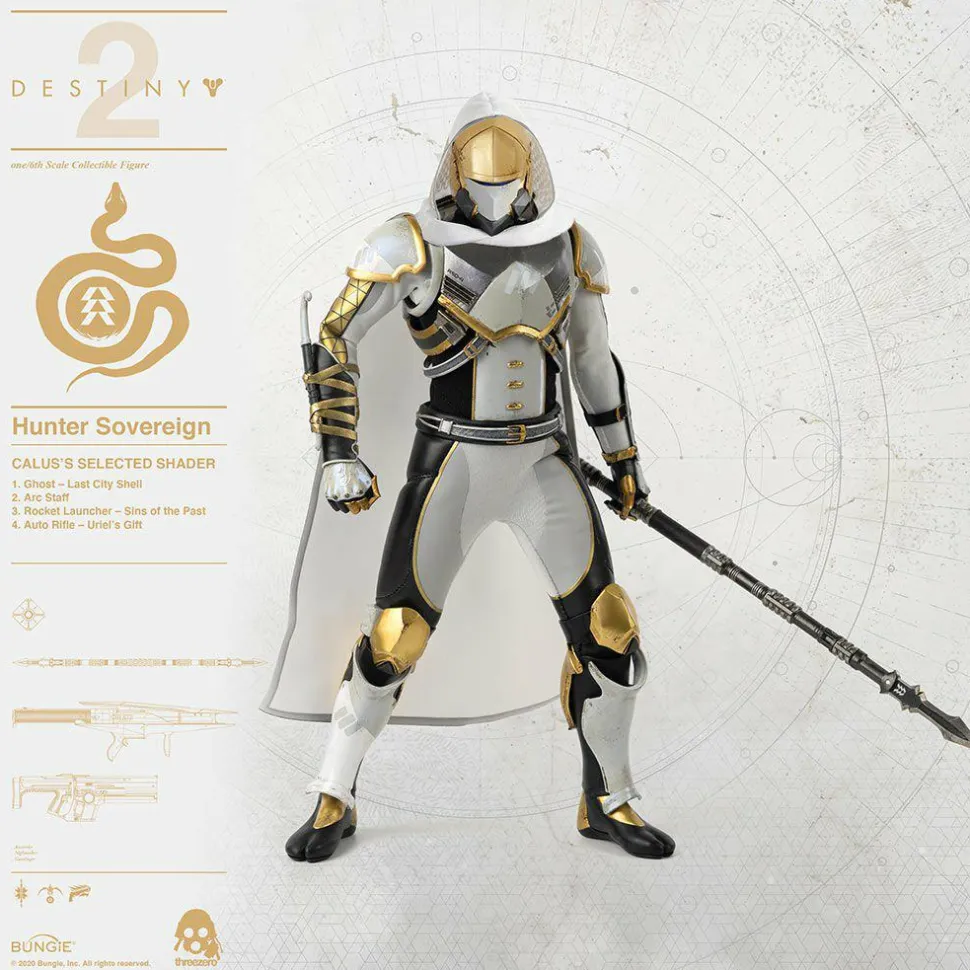 Destiny 2 - Hunter Sovereign Calus’s Selected Shader 1/6th Scale Action Figure