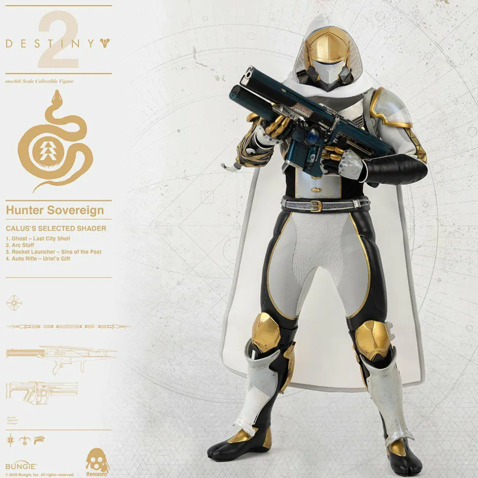Destiny 2 - Hunter Sovereign Calus’s Selected Shader 1/6th Scale Action Figure