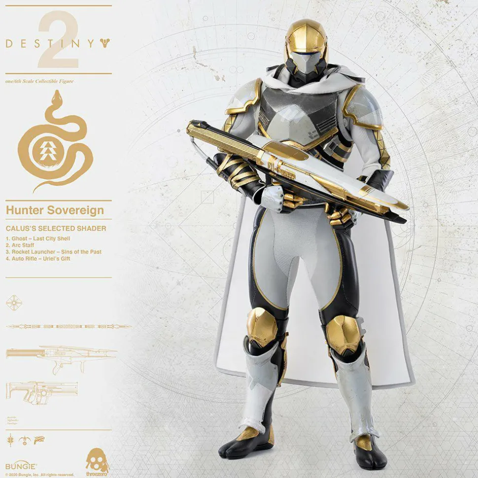 Destiny 2 - Hunter Sovereign Calus’s Selected Shader 1/6th Scale Action Figure
