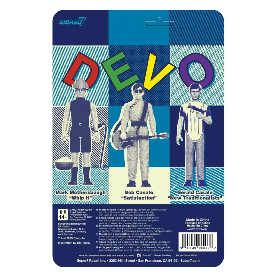 Devo - Gerald Casale (New Traditionalists) ReAction 3.75" Action Figure