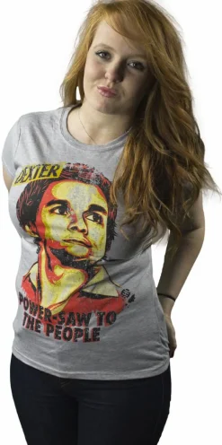 Dexter - Grey Power-saw to the People Female T-Shirt