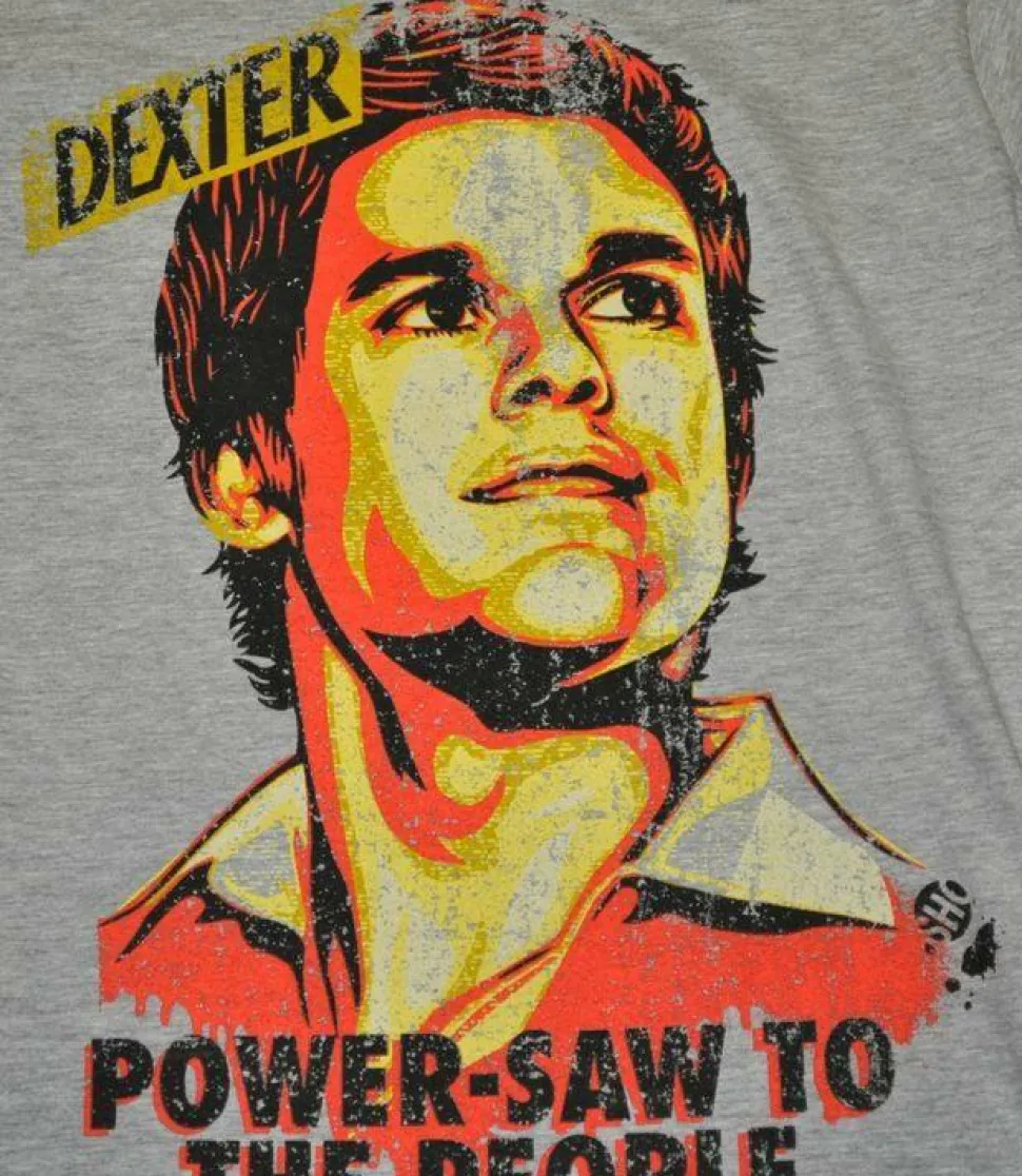 Dexter - Grey Power-saw to the People Female T-Shirt