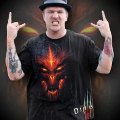 Diablo 3 - Special Edition Black Male T-Shirt