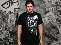 Diablo 3 - Tyrael Side Black Male T-Shirt (Regular)