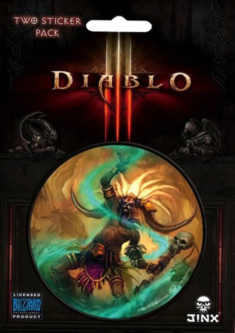 Diablo 3 - Witch Doctor Class Sticker