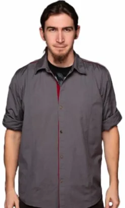 Diablo 3 - Woven Charcoal Shirt (Unisex)