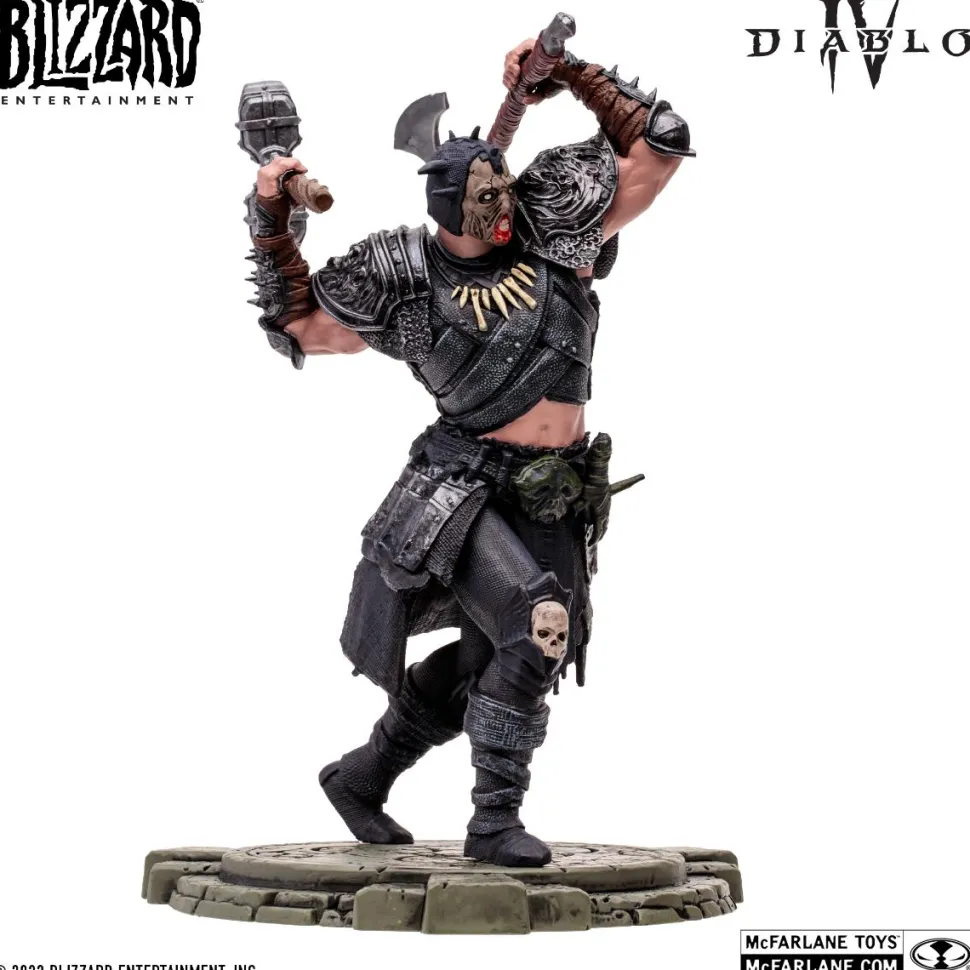 Diablo IV - Death Blow Barbarian (Common) 1/12th Scale Posed Figure