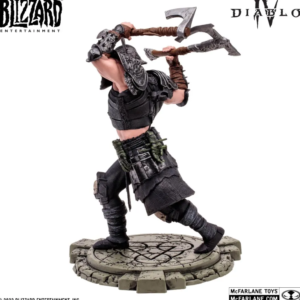 Diablo IV - Death Blow Barbarian (Common) 1/12th Scale Posed Figure