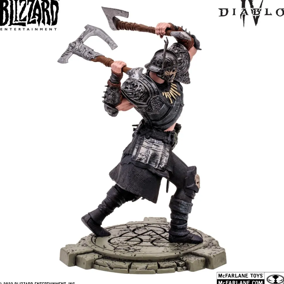 Diablo IV - Death Blow Barbarian (Common) 1/12th Scale Posed Figure