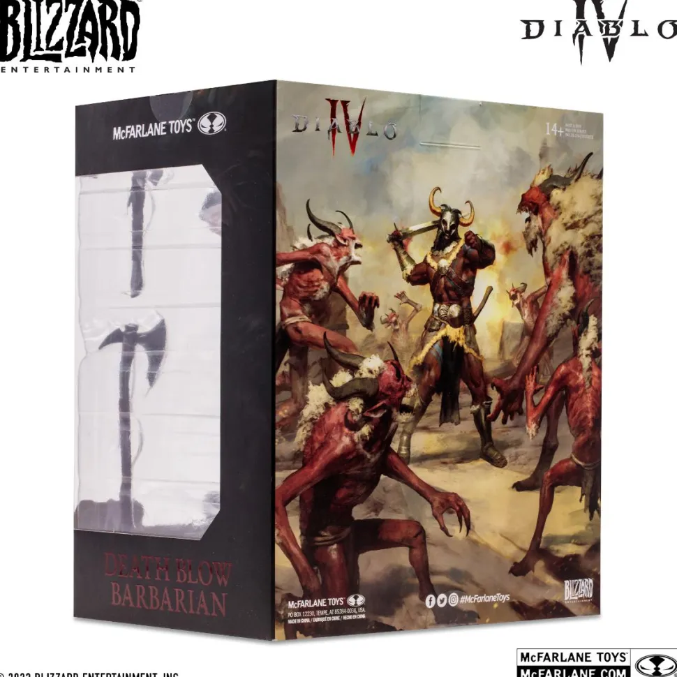 Diablo IV - Death Blow Barbarian (Common) 1/12th Scale Posed Figure