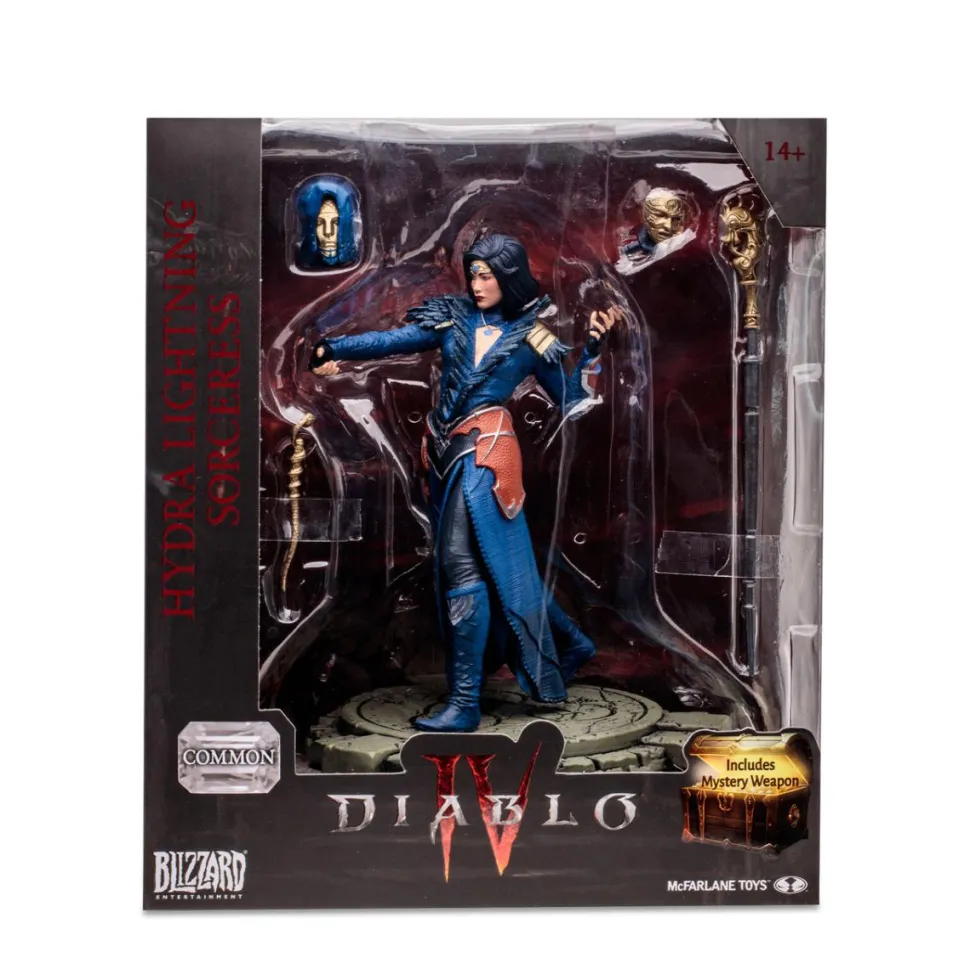 Diablo IV - Hydra Lightning Sorceress (Common) 1/12th Scale Posed Figure