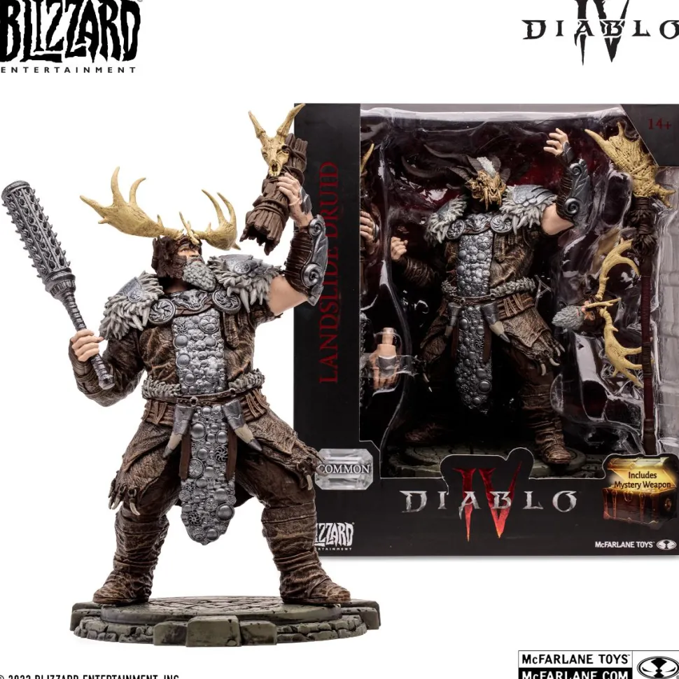 Diablo IV - Landslide Druid (Common) 1/12th Scale Posed Figure