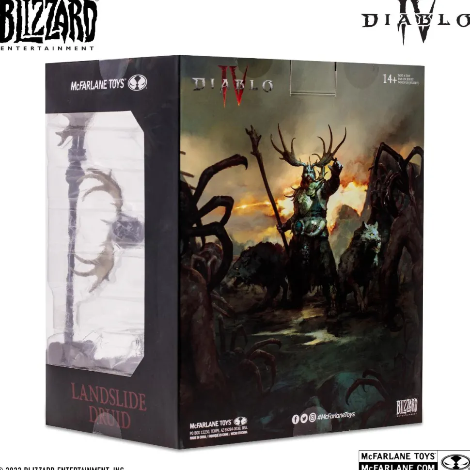 Diablo IV - Landslide Druid (Common) 1/12th Scale Posed Figure
