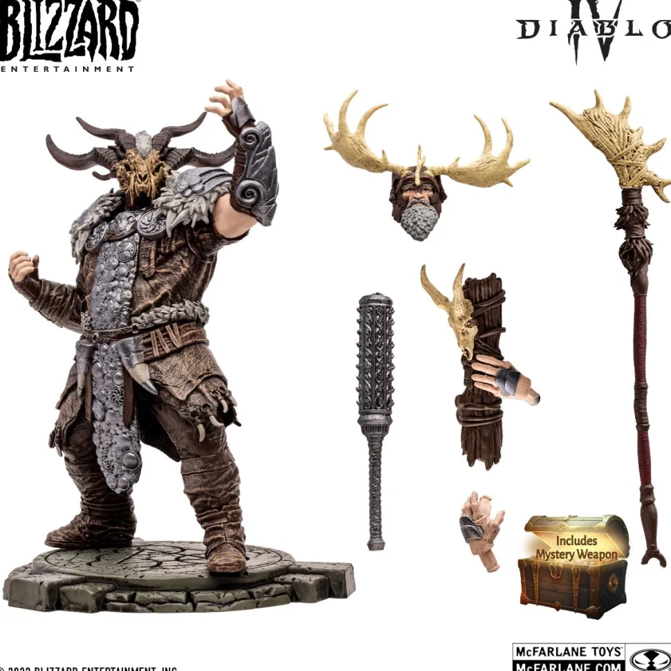 Diablo IV - Landslide Druid (Common) 1/12th Scale Posed Figure