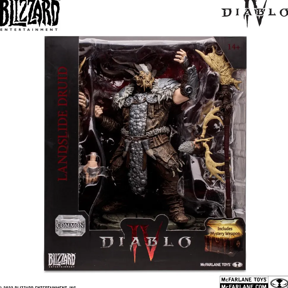 Diablo IV - Landslide Druid (Common) 1/12th Scale Posed Figure