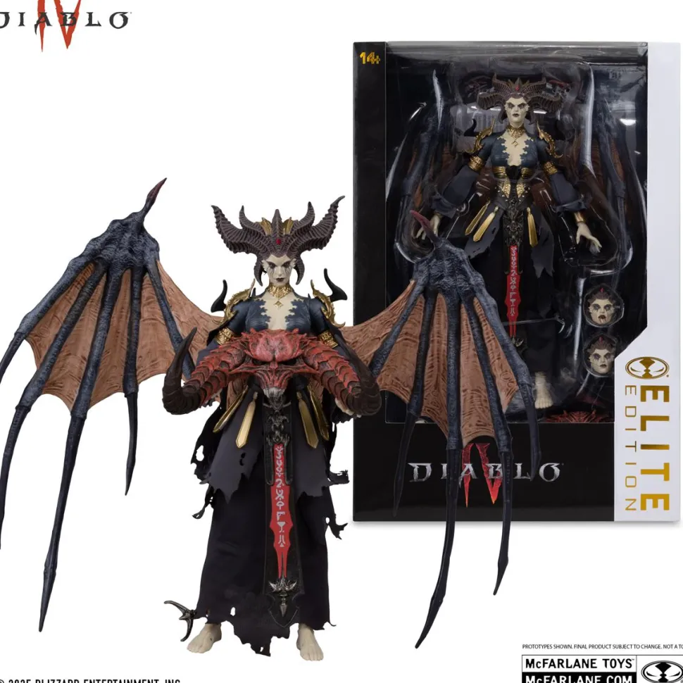 Diablo IV - Lilith McFarlane Elite Edition Deluxe 7" Scale Action Figure
