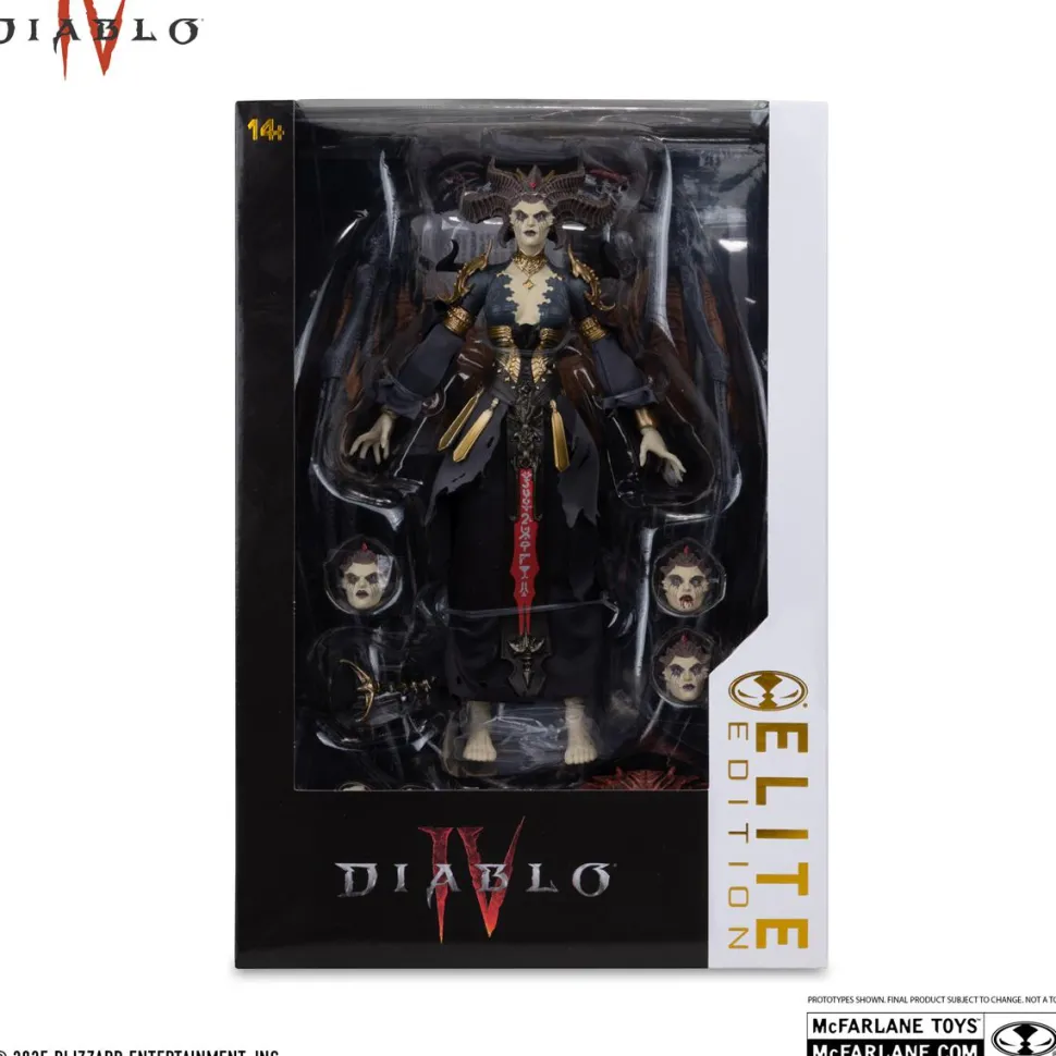 Diablo IV - Lilith McFarlane Elite Edition Deluxe 7" Scale Action Figure