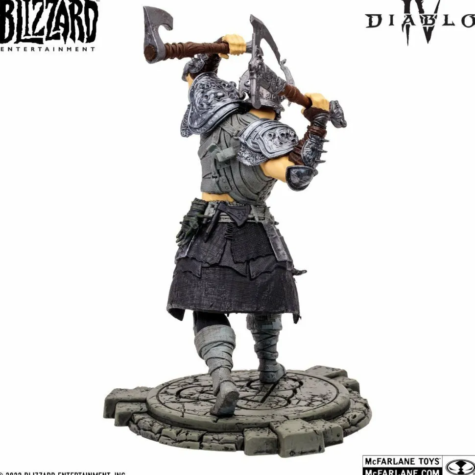 Diablo IV - Whirlwind Barbarian (Epic) 1/12th Scale Posed Figure
