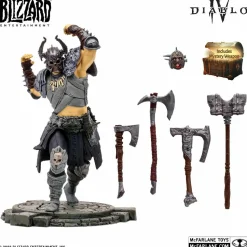 Diablo IV - Whirlwind Barbarian (Epic) 1/12th Scale Posed Figure