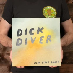 Dick Diver - New Start Again LP Vinyl Record (Yellow Coloured Vinyl)