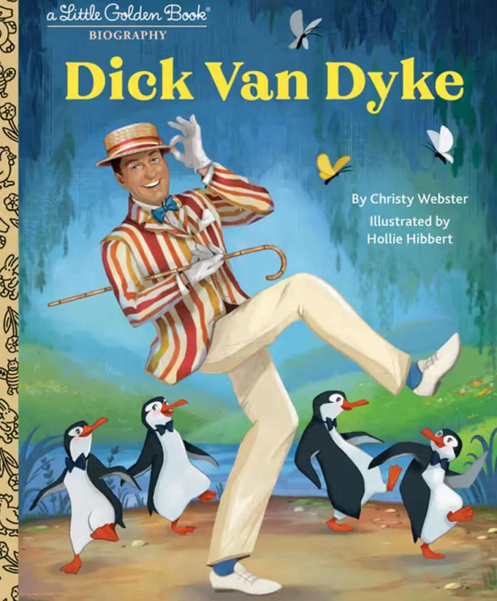Dick Van Dyke - A Little Golden Book Biography Hardcover Book