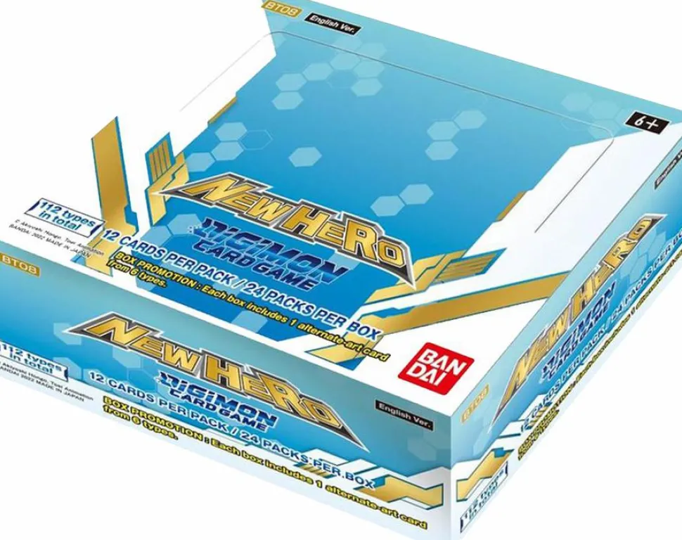 Digimon Card Game Series 08 New Awakening Booster Box (24 Packs)