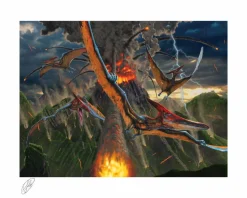 Dinosaurs - Eruption Fine Art Print Vincent Hie
